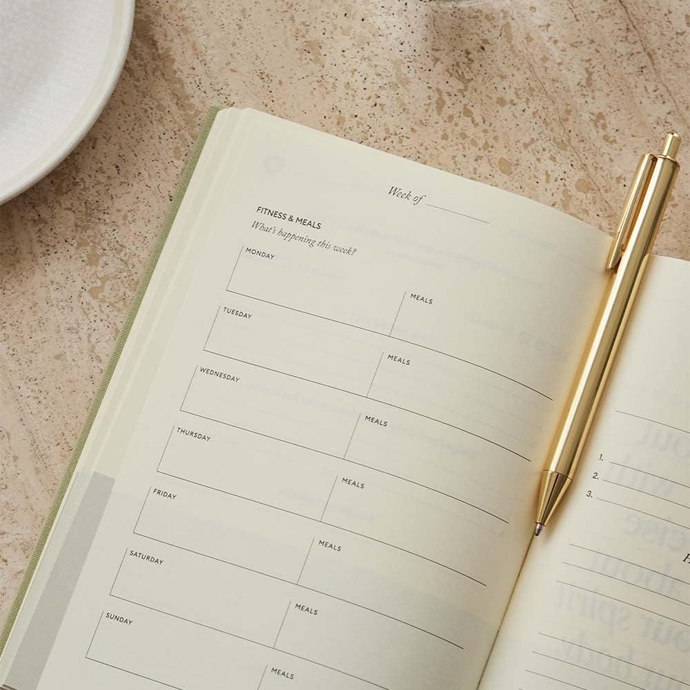 The Five Minute Journal - Original Daily Gratitude Journal for Women & Men - Mindfulness, Happiness & Daily Reflection - Undated Planner - Affirmation Journal - Gifts for Women
