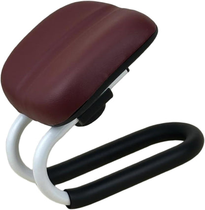 Kneeling Meditation Stool Adjustable Birthday Gift Anti Slip Comfortable Seat Prayer Stool for Yoga Praying Home Women, Style A Brown