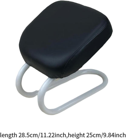Kneeling Meditation Stool Adjustable Birthday Gift Anti Slip Comfortable Seat Prayer Stool for Yoga Praying Home Women, Style A Brown