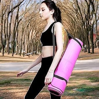 2Pcs Yoga Mat Straps For Carrying - Yoga Mat Elastic Straps,Adjustable Yoga Carrying Strap Holder Straps,Exercise Mat Carrier Strap,Weight Loss Fitness Binding Rope,Exercise and Fitness Accessories