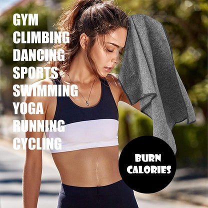 Microfiber Quick Dry Gym Towel, Lint Free Odor-Free Absorbent Fiber, Fast Drying, Men & Women Workout Gear for Body Sweat, Working Out, Towels (Grey, 5Pack - 16 * 27Inch)