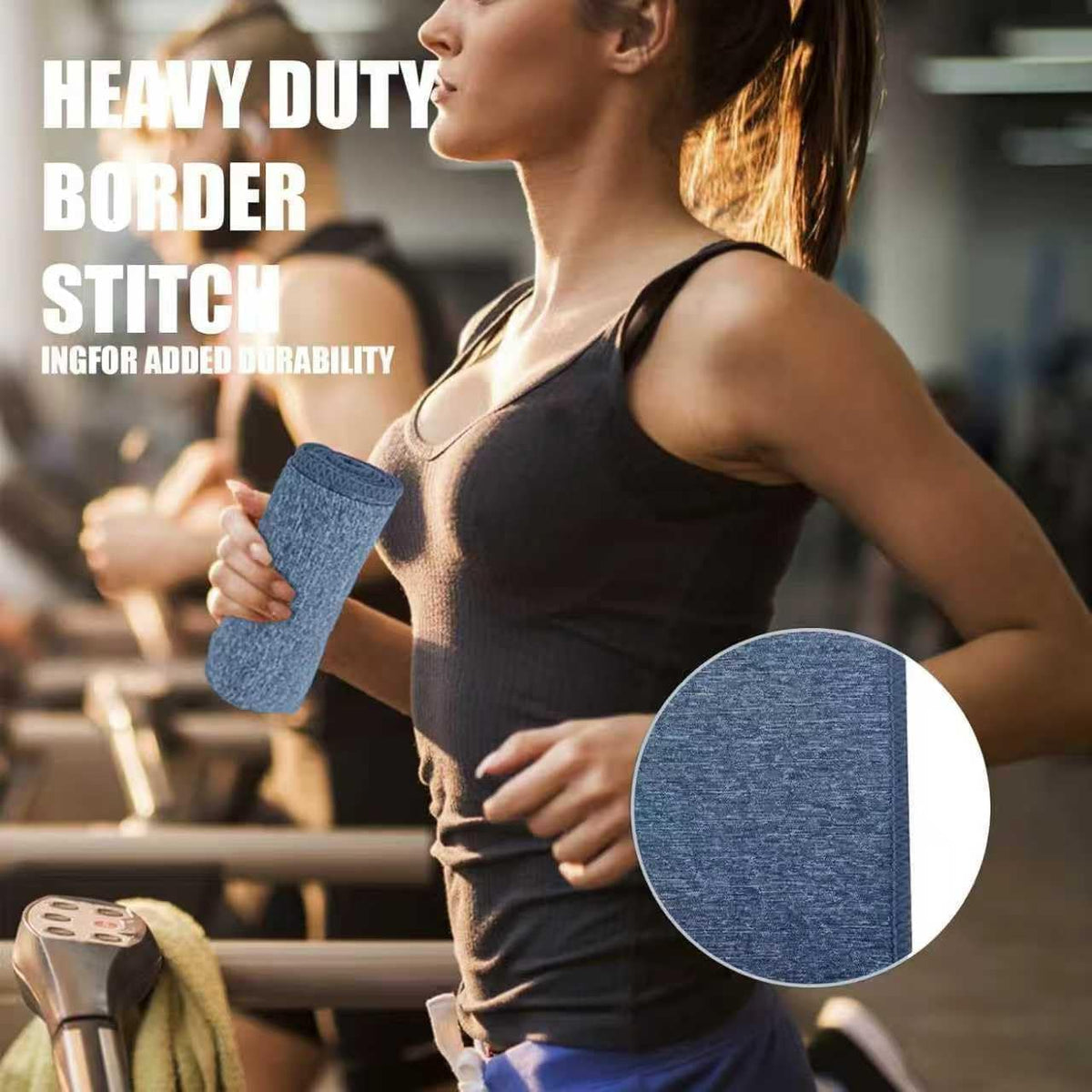 Microfiber Quick Dry Gym Towel, Lint Free Odor-Free Absorbent Fiber, Fast Drying, Men & Women Workout Gear for Body Sweat, Working Out, Towels (Grey, 5Pack - 16 * 27Inch)