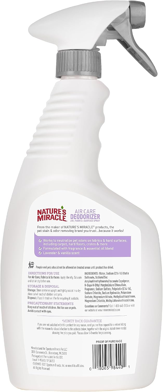 Air Care Spray for Multiple Surfaces, 24 oz