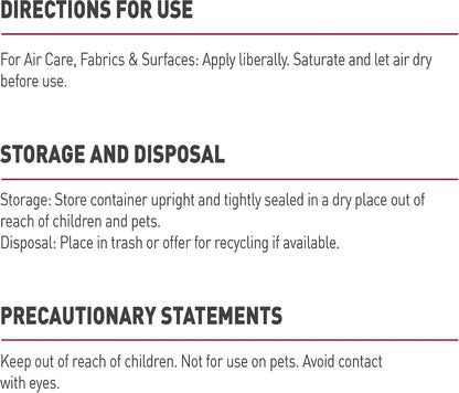 Air Care Spray for Multiple Surfaces, 24 oz