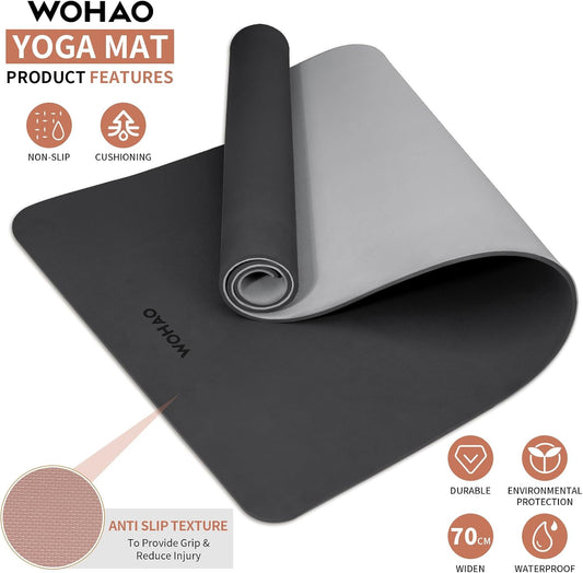 8mm Thick Yoga Mat Non Slip for Women Men