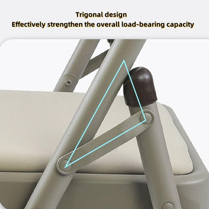 Foldable Yoga Auxiliary Chair, Pilates Yoga Chair, Backless Yoga Chair，Iyengar Auxiliary Chair for Yoga Studios, Offices, Home Practice(Purple)