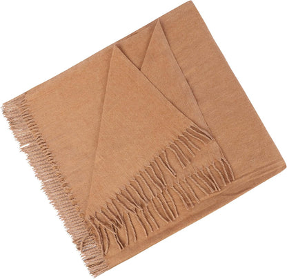 HANDTECHINIDA Tibetan Woolen shawl for Meditation Yoga Travel Champagne Nursing Pashmina Kashmiri Plus size Prayer Wrap