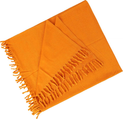HANDTECHINIDA Tibetan Woolen shawl for Meditation Yoga Travel Champagne Nursing Pashmina Kashmiri Plus size Prayer Wrap