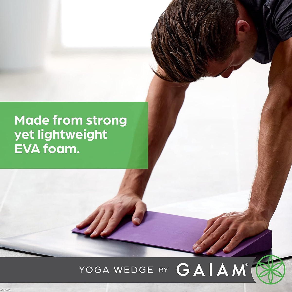 Yoga Block Wedge, EVA Foam for Wrist & Ankle Support