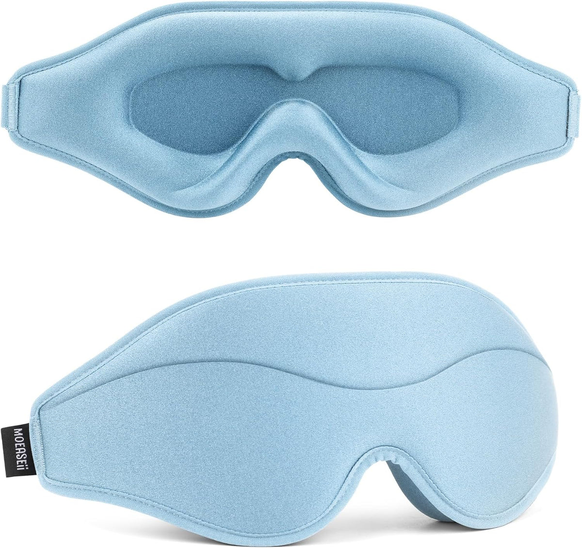 Sleep Mask - Total Blackout 3D Sleeping Mask, Super Lightweight & Silky Soft Eye Mask for Sleeping, Fully Adjustable Fit for Home, Office, Traveling, Meditation, Yoga, Pink