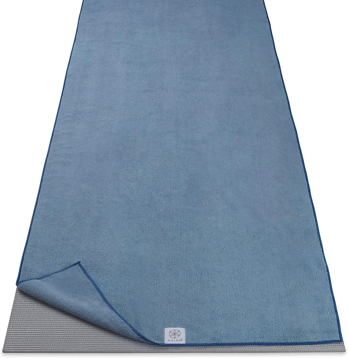 Yoga Mat Towel, Non-Slip Microfiber, Hot Yoga (Heron Lilac)