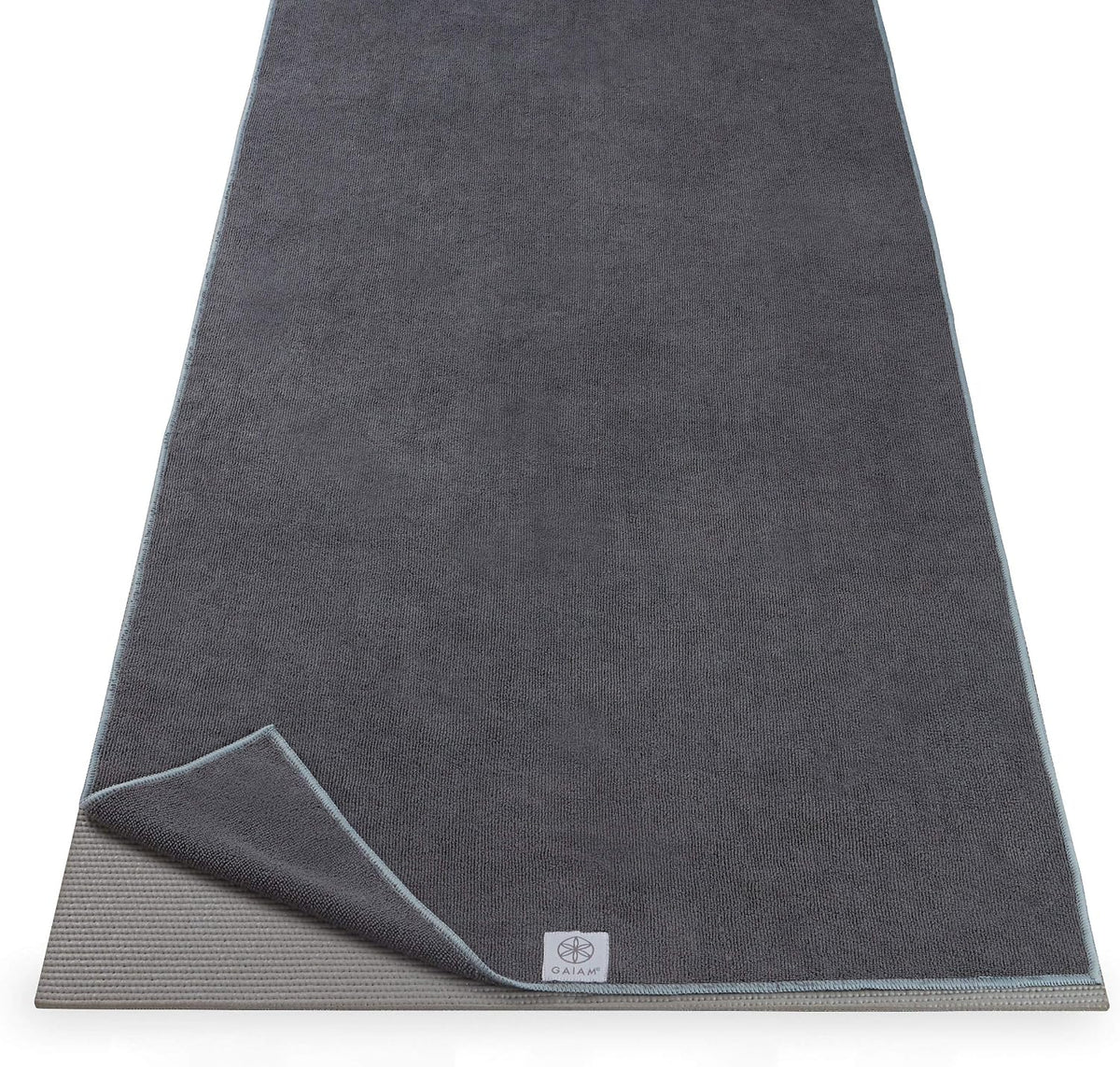 Yoga Mat Towel, Non-Slip Microfiber, Hot Yoga (Heron Lilac)