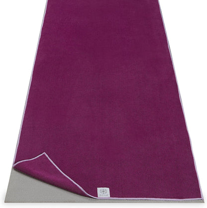 Yoga Mat Towel, Non-Slip Microfiber, Hot Yoga (Heron Lilac)