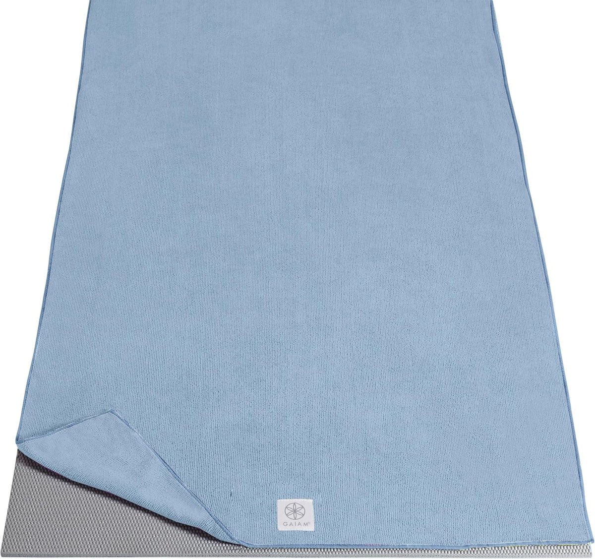 Yoga Mat Towel, Non-Slip Microfiber, Hot Yoga (Heron Lilac)