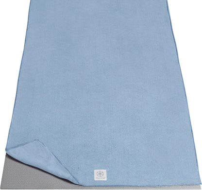 Yoga Mat Towel, Non-Slip Microfiber, Hot Yoga (Heron Lilac)