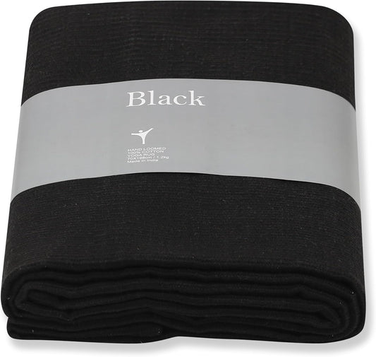 MISZBHA Yoga Rugs & Blanket Indian Cotton Perfect for Restorative Yoga & Meditation Pack of 1