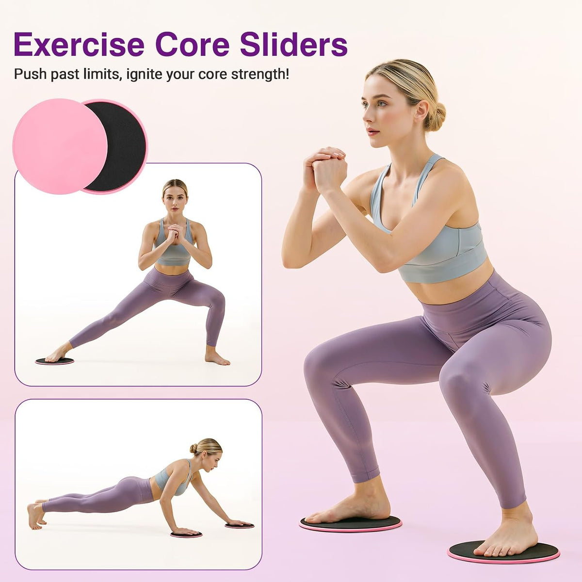 Home Pilates Kit Home Workout Essentials Set for Women Full-Body Exercise