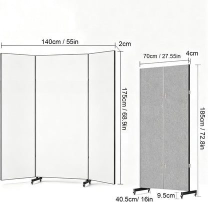 67"x20" Full Length Floor Mirror with Wheels,Glassless Shatterproof Mirror