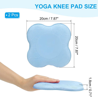 Yoga Knee Pads Cushion PU Foam Yoga Knee Mat Extra Thick Pilates Kneeling Pad for for Women Men Wrist Hands Head Exercise