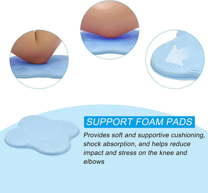 Yoga Knee Pads Cushion PU Foam Yoga Knee Mat Extra Thick Pilates Kneeling Pad for for Women Men Wrist Hands Head Exercise