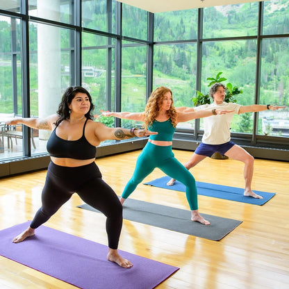 Yoga Towel - Graphite - Soft, Absorbent, Fast Drying, Non-Slip Backing, use by iteself or Over a Yoga mat, hot Yoga, Helps with Slippery Hands and feet