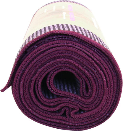 Yoga Towel - Graphite - Soft, Absorbent, Fast Drying, Non-Slip Backing, use by iteself or Over a Yoga mat, hot Yoga, Helps with Slippery Hands and feet