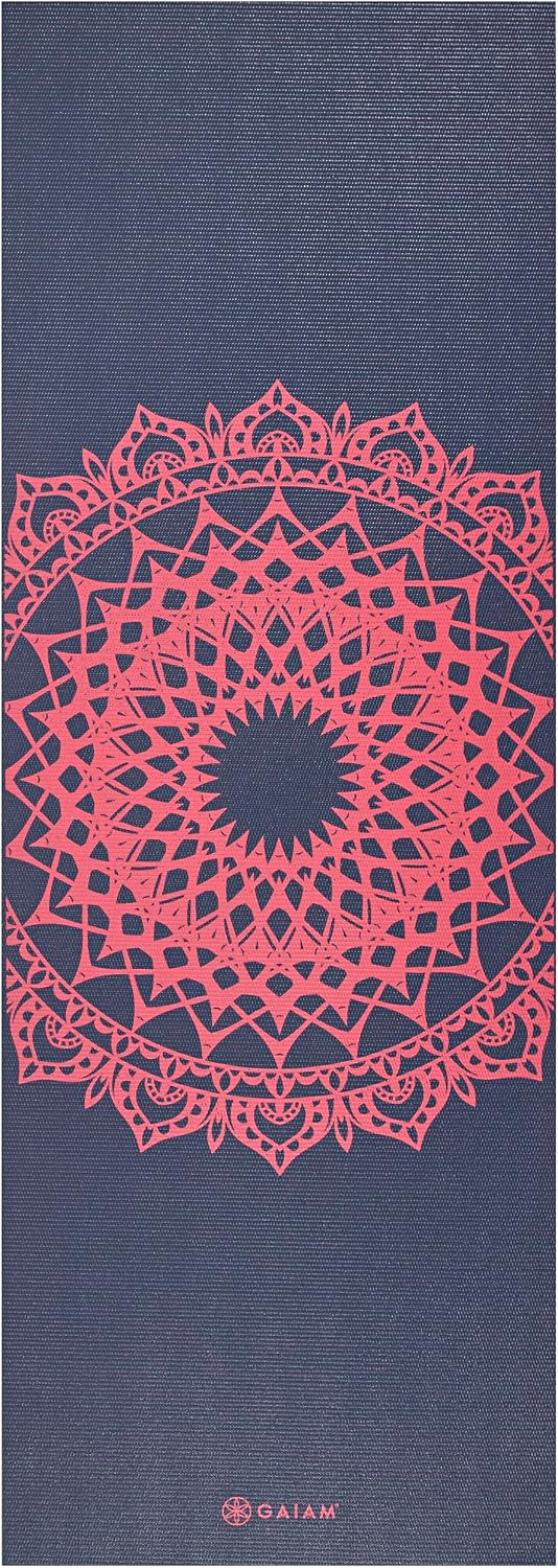 Yoga Mat Classic Print, 4mm Non-Slip Mat