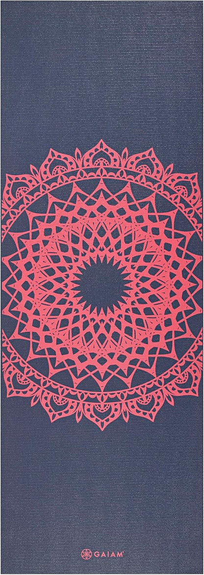 Yoga Mat Classic Print, 4mm Non-Slip Mat