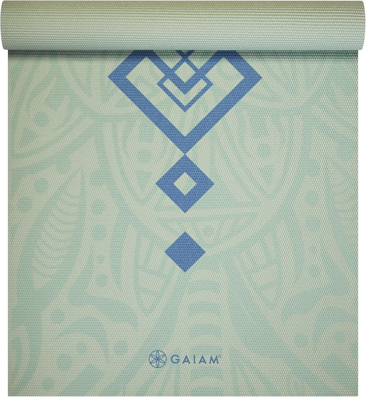 Yoga Mat Classic Print, 4mm Non-Slip Mat