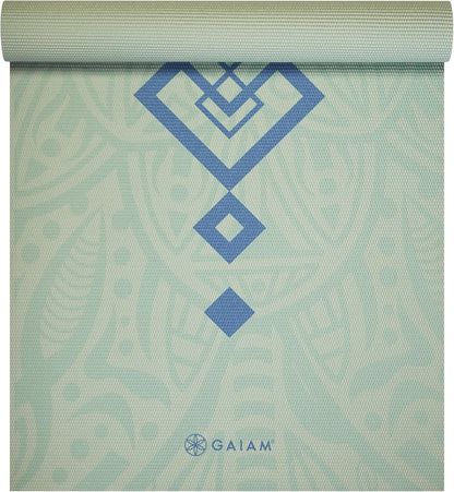 Yoga Mat Classic Print, 4mm Non-Slip Mat