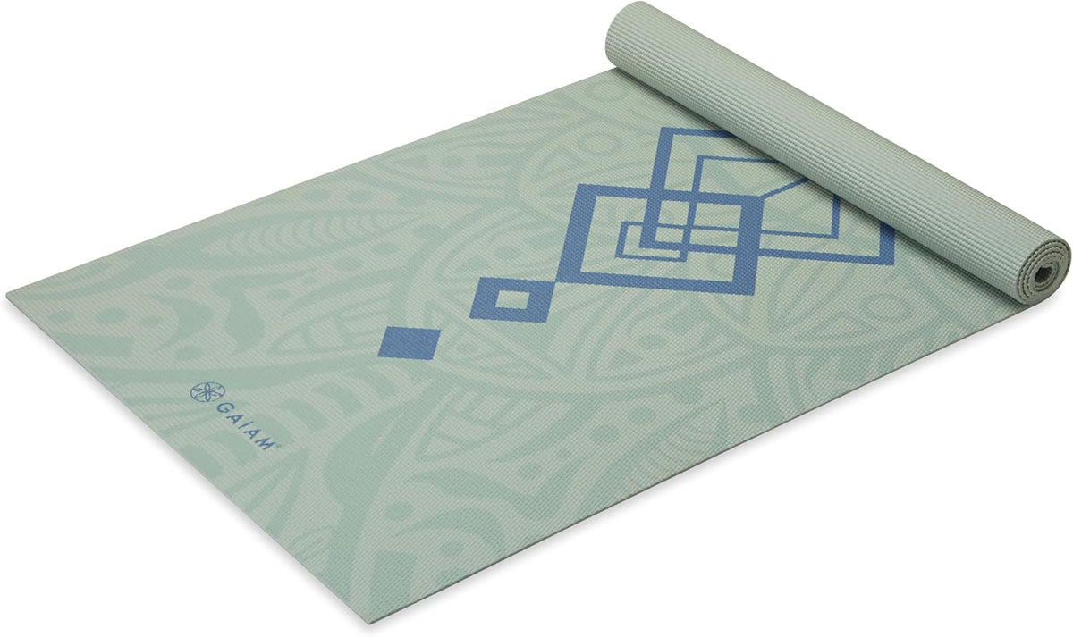 Yoga Mat Classic Print, 4mm Non-Slip Mat