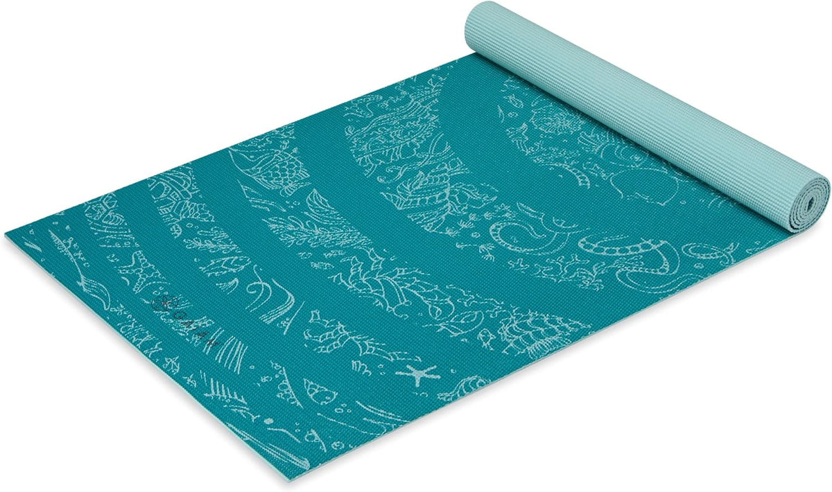 Yoga Mat Classic Print, 4mm Non-Slip Mat