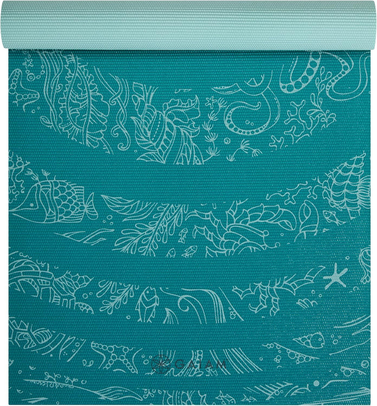 Yoga Mat Classic Print, 4mm Non-Slip Mat