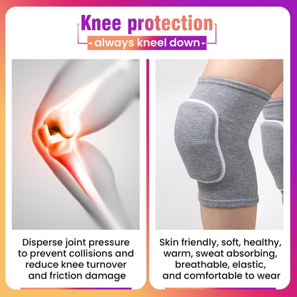 Volleyball Knee Pads,Knee Pads for Women,Men,Kids,Girls,Knee Brace for Basketball Volleyball Football Dance Yoga Tennis Running Cycling Workout Climbing (Black, Medium)