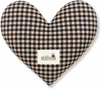 Weighted Heart Eye Pillow & Eye Mask Sunday Gingham Gift for Women