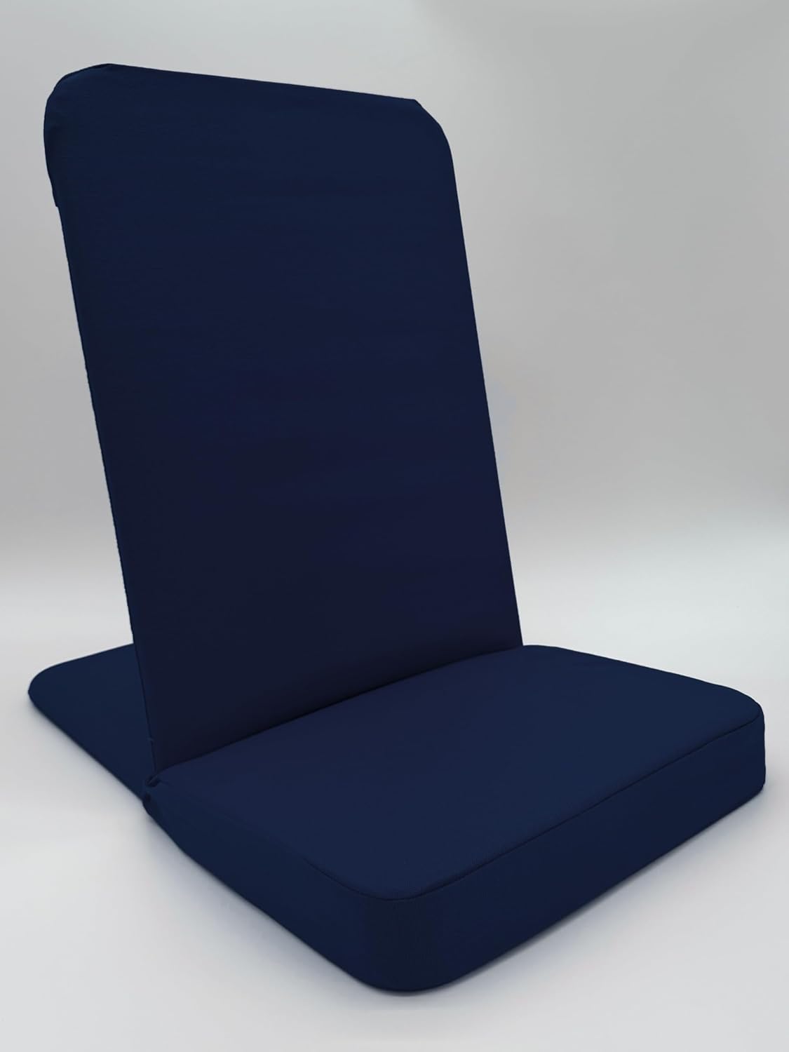 Original BackJack-Made in THE USA- Royal Cotton Fabric Lightweight Floor Seating Chair for Gaming, Families, Parents, Daycare, Back Support, Reading, Yoga, Meditation, Dorm, School