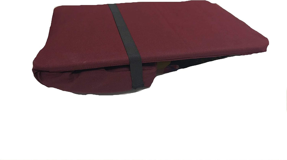 Original BackJack-Made in THE USA- Royal Cotton Fabric Lightweight Floor Seating Chair for Gaming, Families, Parents, Daycare, Back Support, Reading, Yoga, Meditation, Dorm, School
