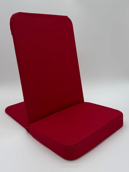 Original BackJack-Made in THE USA- Royal Cotton Fabric Lightweight Floor Seating Chair for Gaming, Families, Parents, Daycare, Back Support, Reading, Yoga, Meditation, Dorm, School