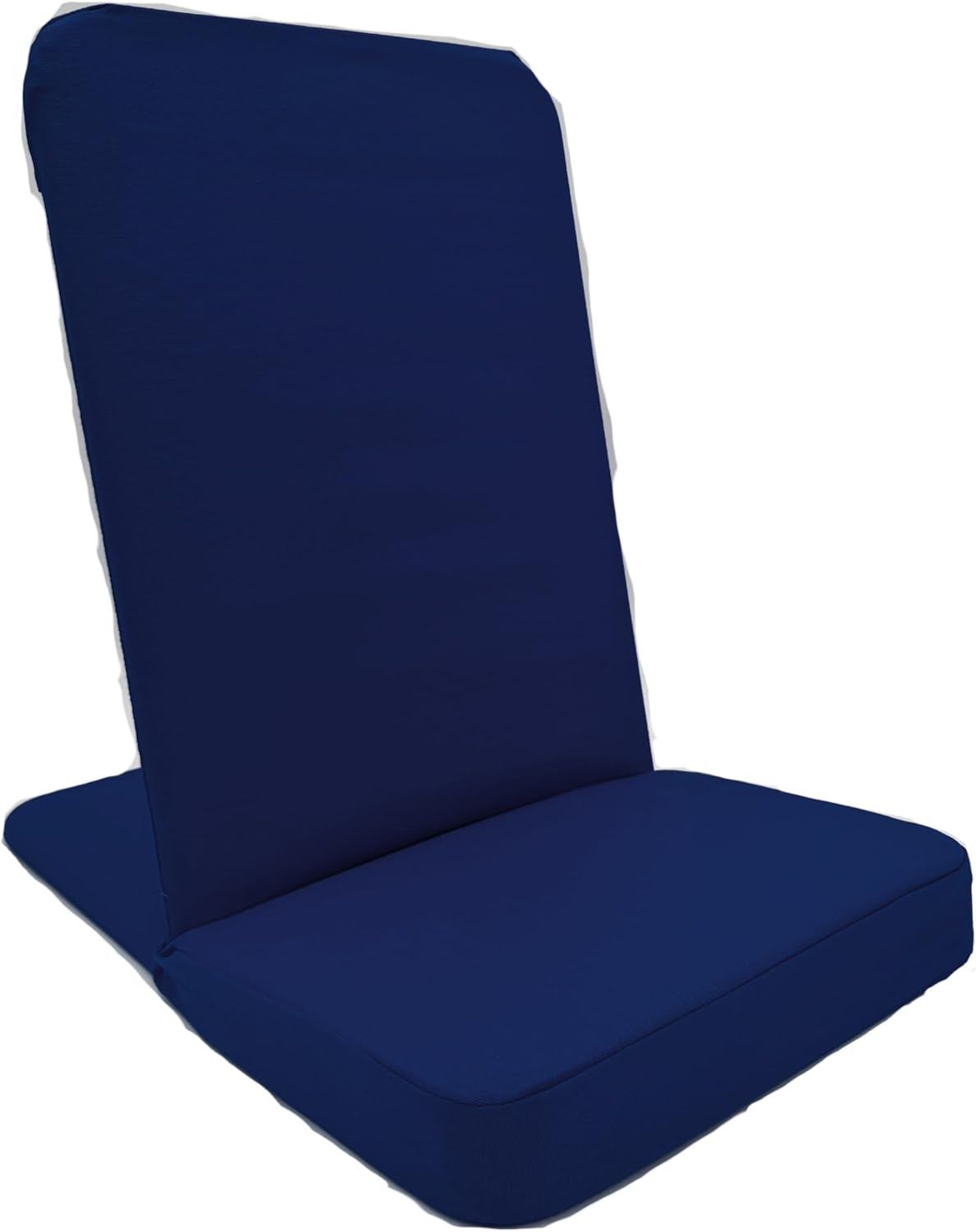 Original BackJack-Made in THE USA- Royal Cotton Fabric Lightweight Floor Seating Chair for Gaming, Families, Parents, Daycare, Back Support, Reading, Yoga, Meditation, Dorm, School