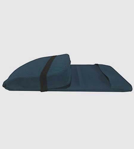 Original BackJack-Made in THE USA- Royal Cotton Fabric Lightweight Floor Seating Chair for Gaming, Families, Parents, Daycare, Back Support, Reading, Yoga, Meditation, Dorm, School