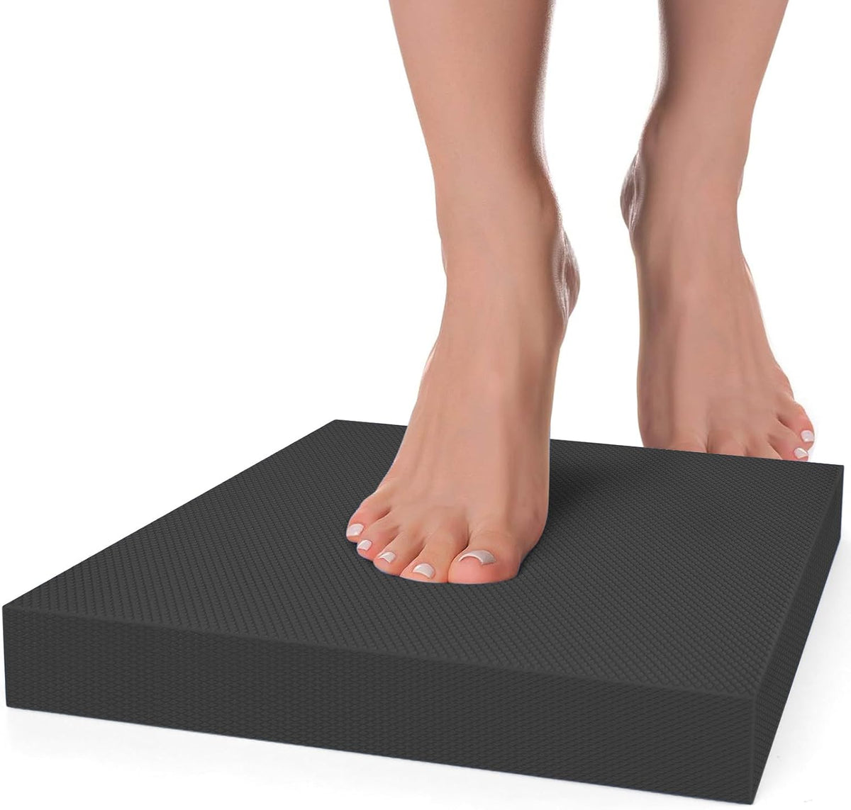 Balance Pad- Foam Balance Pad for Workout, Non-Slip & Water-Resistant Stability Trainer Mat, Soft TPE Exercise Foam Mat for Rehabilitation Stability,Physical Therapy,Fitness,Yoga (15.7" * 13" * 2")