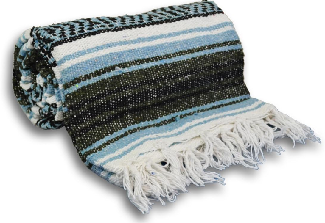 YogaAccessories Traditional Mexican Yoga Blanket