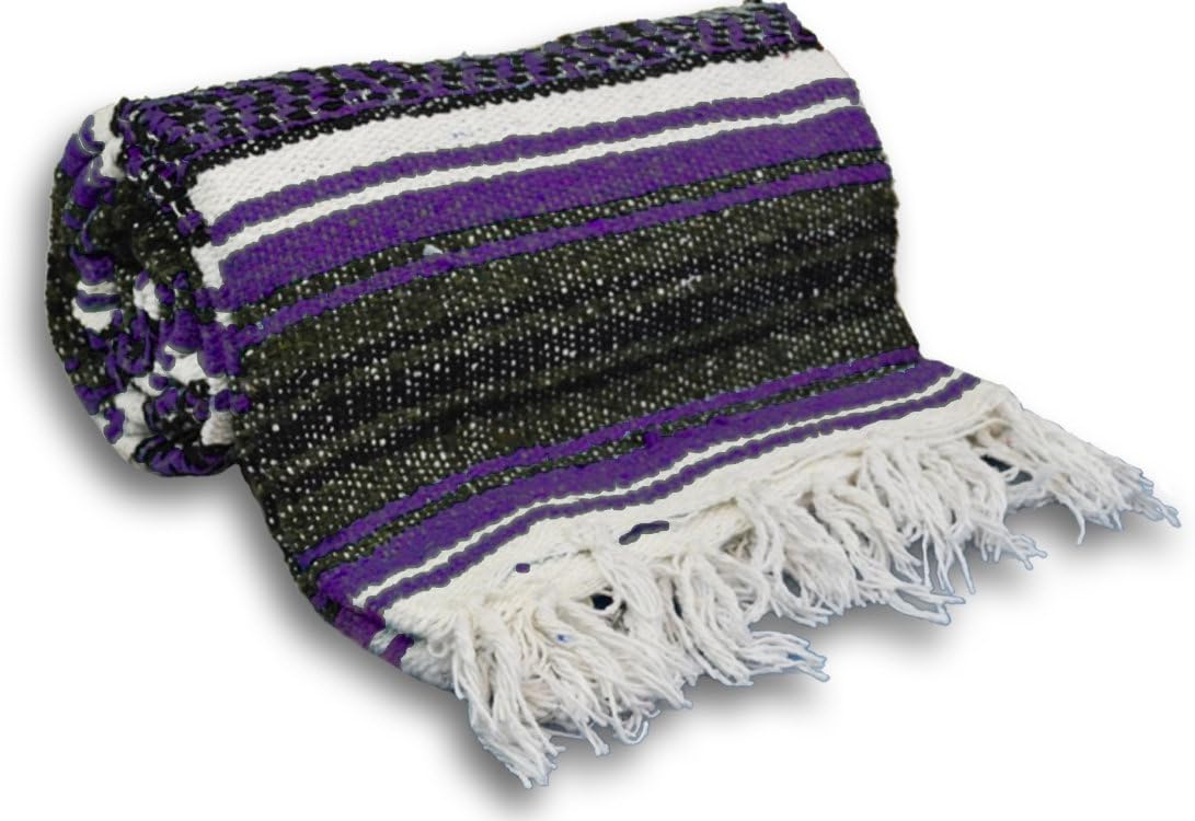 YogaAccessories Traditional Mexican Yoga Blanket