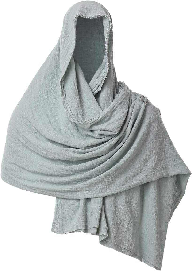 Post Apocalyptic Shawl Scarf Shaman Cowl Medieval Costume Sash