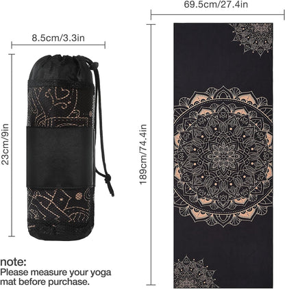 Yoga Towel, Non-Slip Hot Yoga Mat, 74.4 x 27.4 in