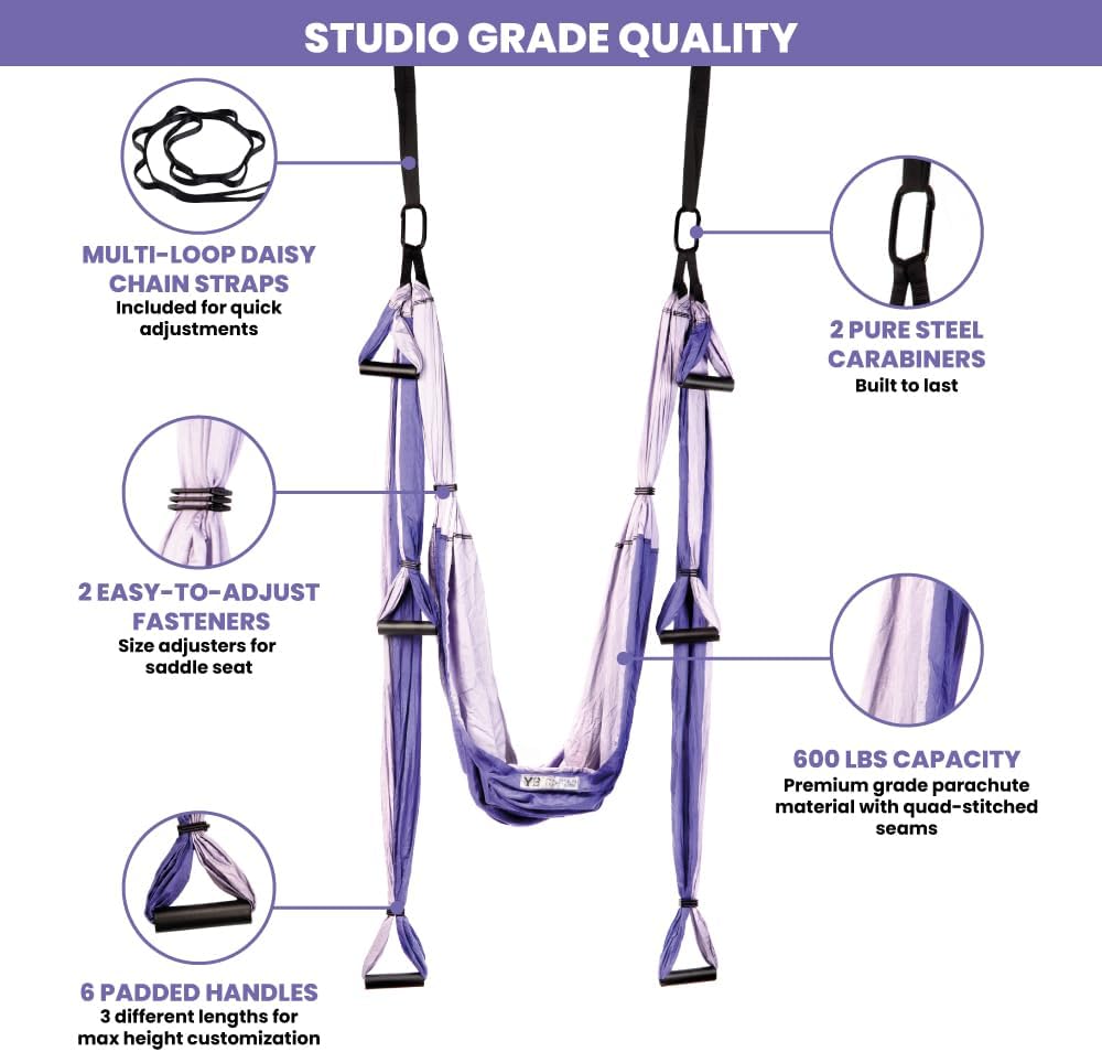 Swing Set for Back Pain Relief & Inversion Therapy