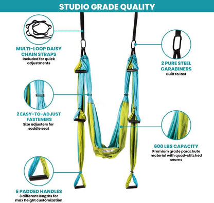 Swing Set for Back Pain Relief & Inversion Therapy