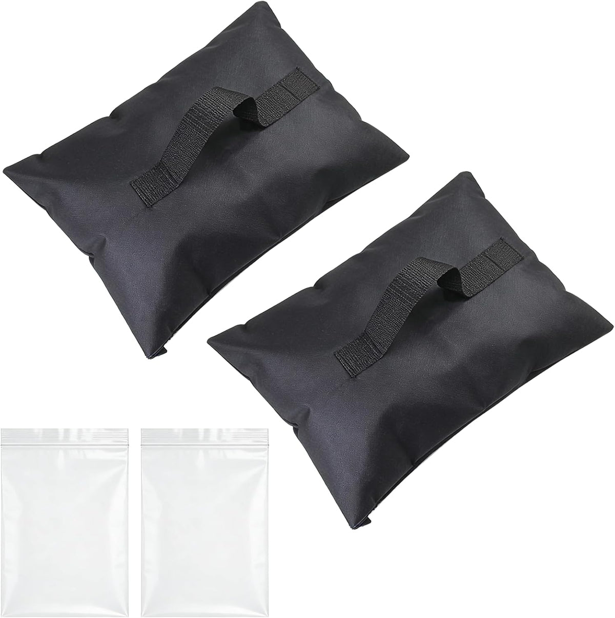 Sports Sandbags, 2-Pack Weighted Anchors for Baseball & Soccer