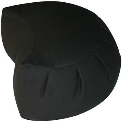 Kapok Crescent Zafu Meditation Cushion, Olive