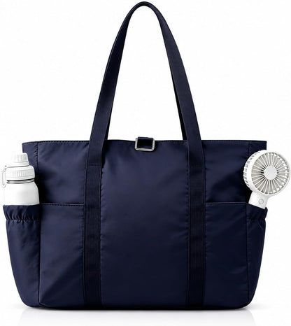 Travel Bags for Women, 26L Capacity Travel Bag, Small Zipper Tote Bag for Work Every Day, Lightweight Shoulder Handbag Hospital Overnight Weekender Bag Travel Essentials